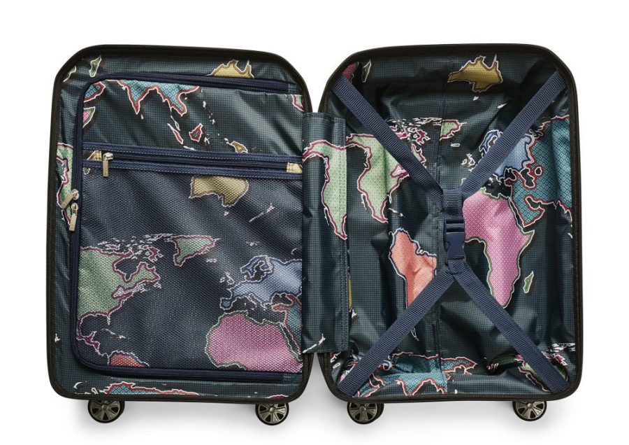 TBU Ted Baker Flying Colours Cabin Case internal