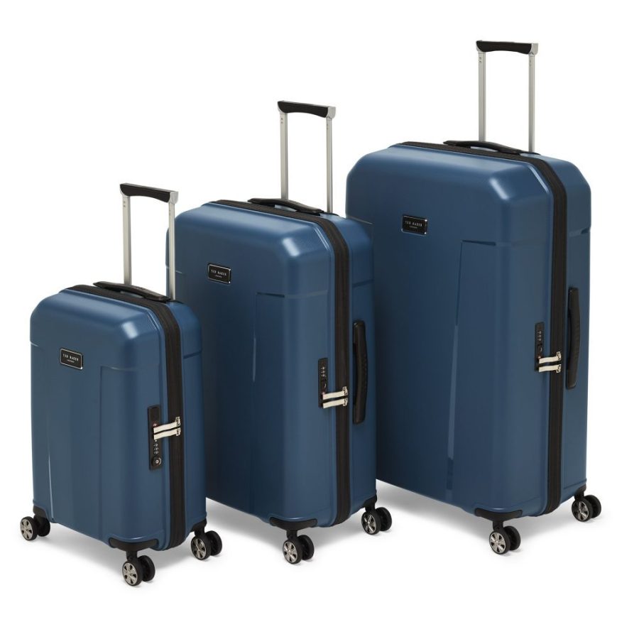 TBU Ted Baker Flying Colours Luggage Baltic Blue Grp2